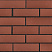 Клинкер фасадный темно-красный Эдинбург гладкий