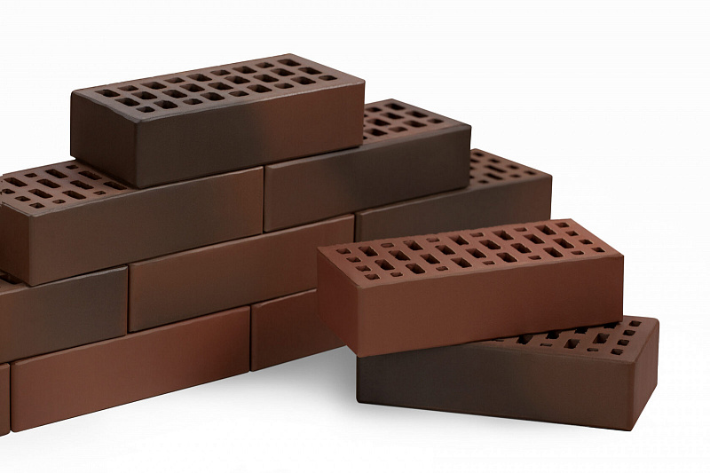 Тверской облицовочный кирпич одинарный 1НФ баварская кладка Нева гладкий